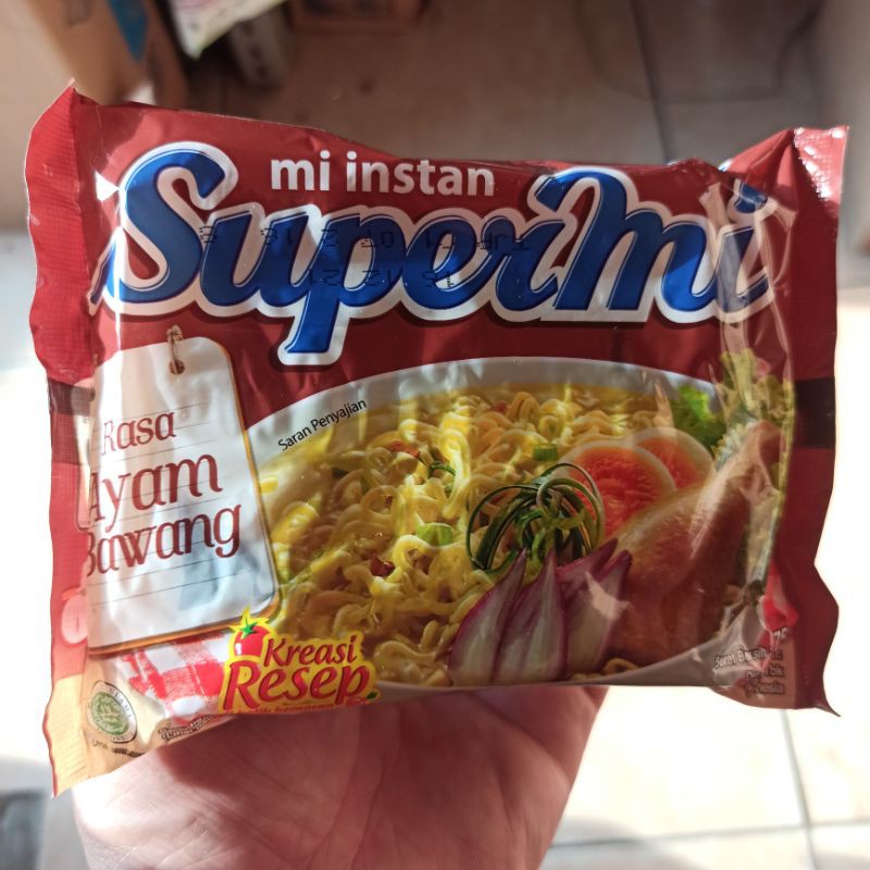 

Supermi Mi Instan Rasa Ayam Bawang 75g