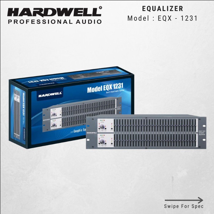Equalizer HARDWELL EQX 1231 Original Kualitas Terbaik