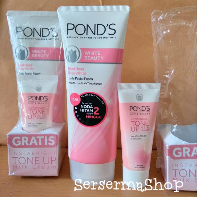 Jual Ponds White Beauty Daily Facial Foam 100g. | Shopee Indonesia