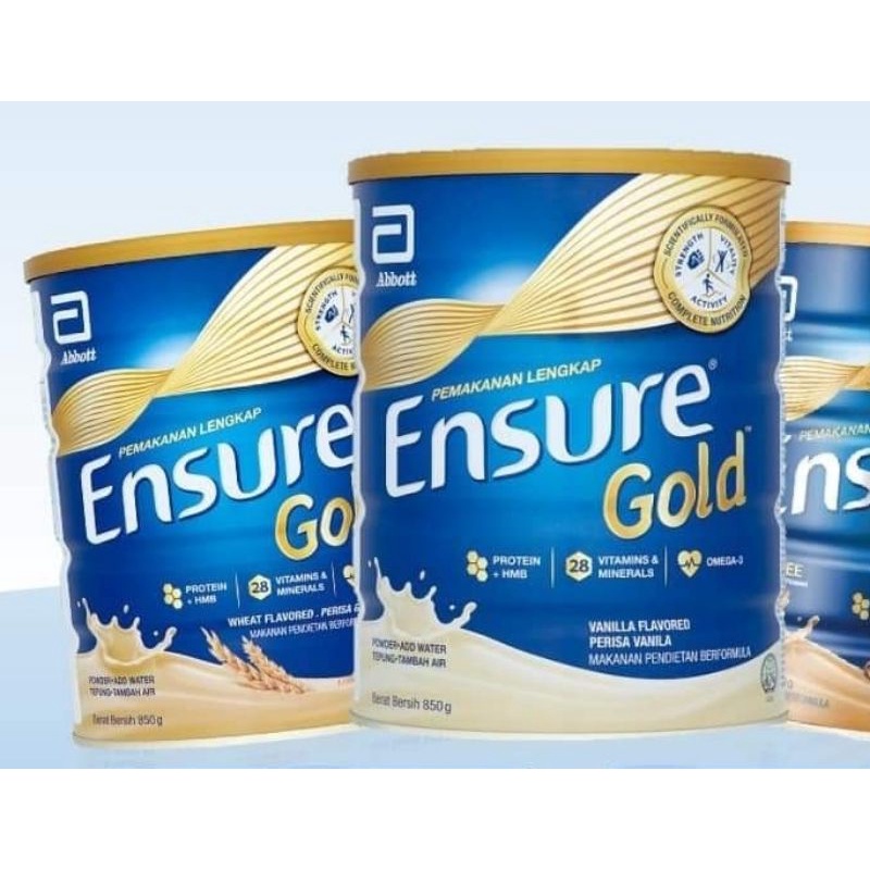 

Ensure Gold Malaysia 850gram rasa Vanila