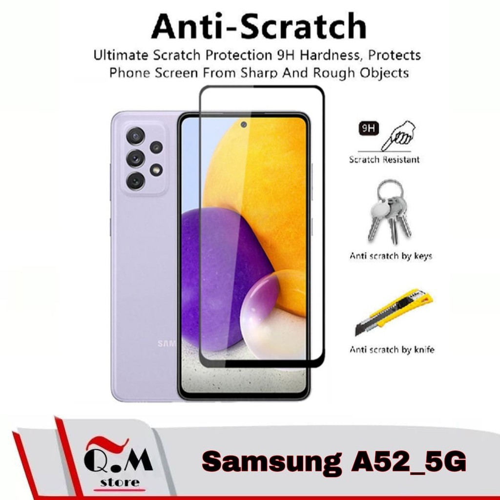 Tempered Glass Layar Samsung A32 / A52 / A72 Screen Guard Premium Pelindung Layar Depan SAMSUNG GALAXY A32