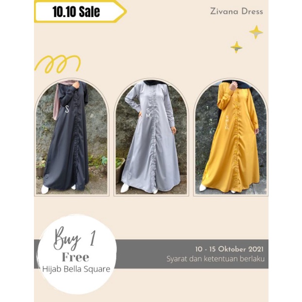 gamis toyobo polos