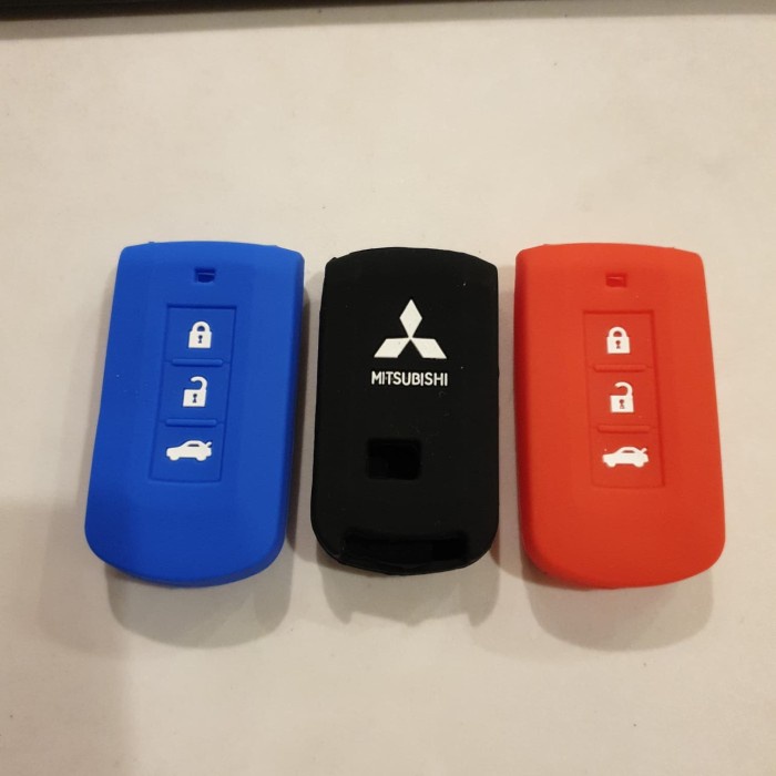 silicon remote / cover kunci mobil mitsubishi xpander cross pajero