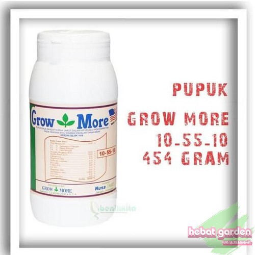 BELI DI SINI - Pupuk GROWMORE PEMICU BUNGA DAN BUAH 454 ML
