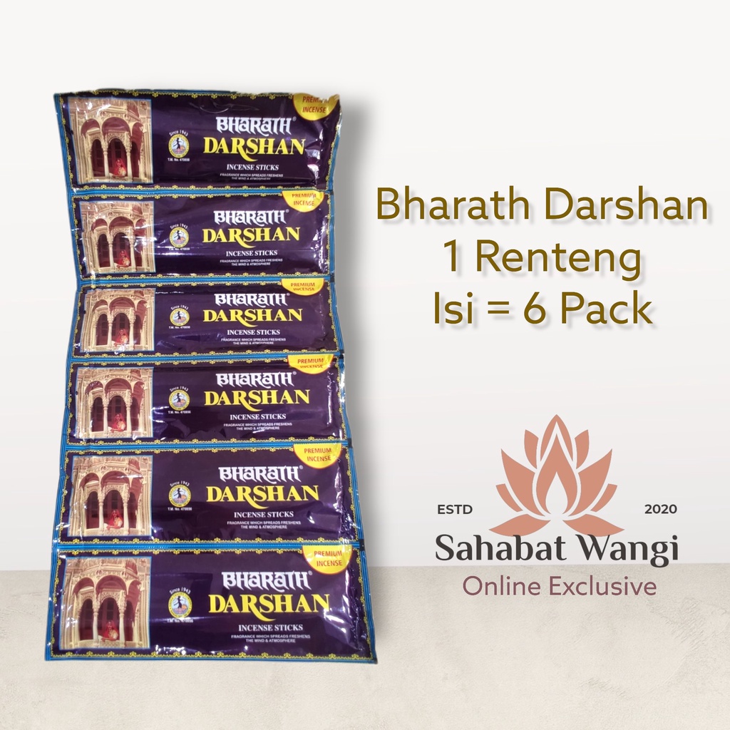 Hio Dupa India Asoka Bharath Darshan 1 Renteng ( 6 Pack)