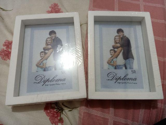 Bingkai Foto Kayu  Solidwood 5r /frame Minimalis/pigura Kaca