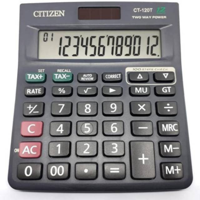 

Kalkulator Citizen CT 120T