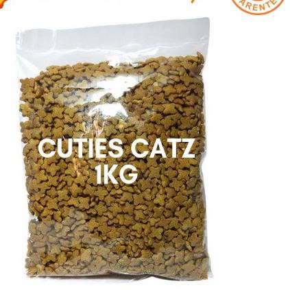 ۝ Cuties catz tuna repack 1kg  / Makanan Kucing Cuties Catz ۞