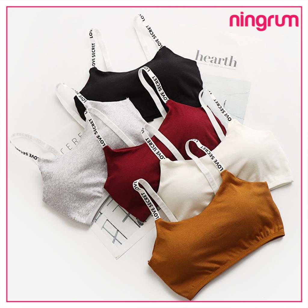 Ningrum Pakaian Dalam Bra Wanita BH Wanita Sport Seamless Love Secret Bh With Pad Import - 2008