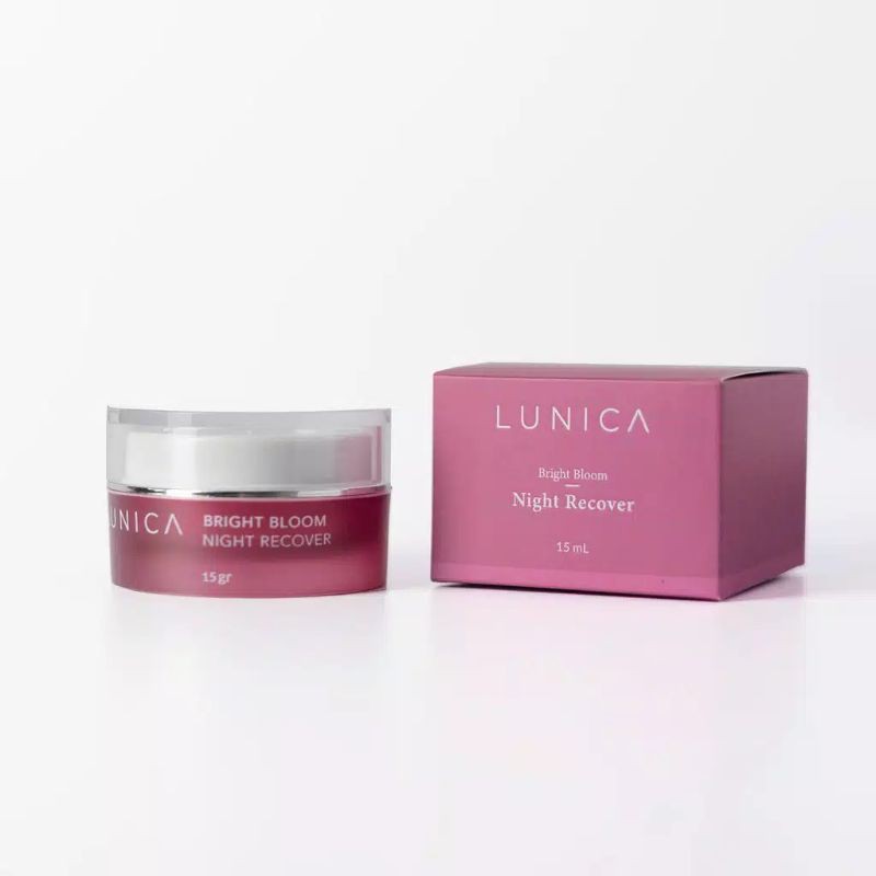 (BPOM) LUNICA Bright Bloom Night Recover Cream 15gr