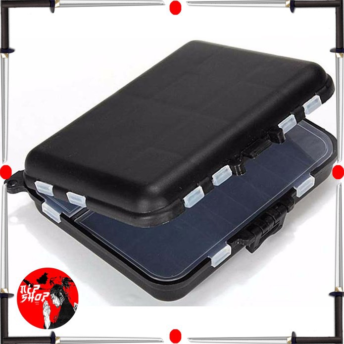 Box Kotak Perkakas Kail Pancing Waterproof Case- Black