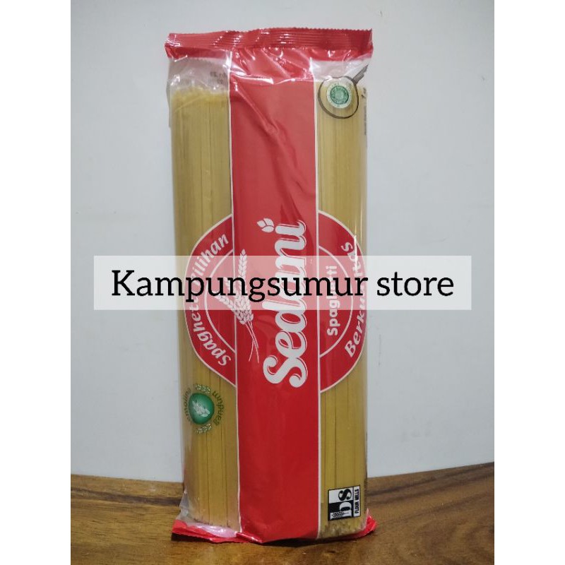 

Spaghetti Sedani 500 gr (dikemas ulang) spageti sedani 1kg