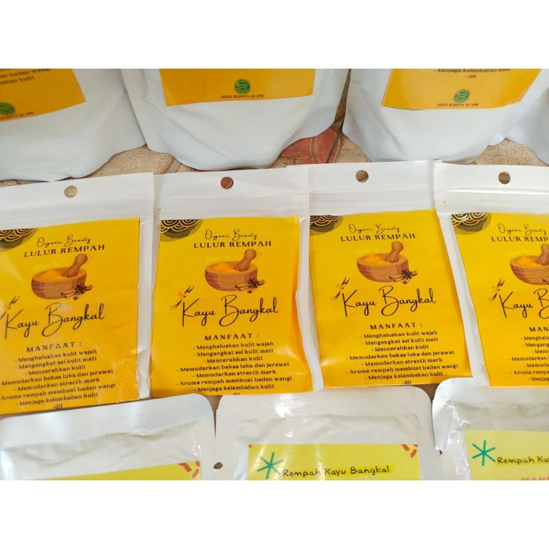 COD( LULUR  KAYU BANGKAL 50GRAM / LULUR VIRAL / LULUR PEMUTIH BADAN / LULUR REMPAH KAYU BANGKAL