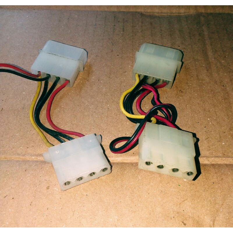 Soket extension untuk extra fan pada psu compt desktopPacking : 1 set soket extension