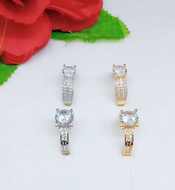 Cincin xuping Permata A33&amp;34