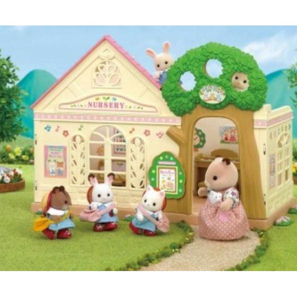 sylvanian families forest nursery gift set