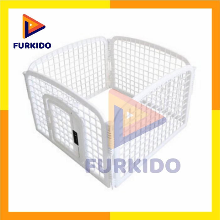 Arctic Foldable Puppy Playpen in Plastic - Kandang Anjing Premium