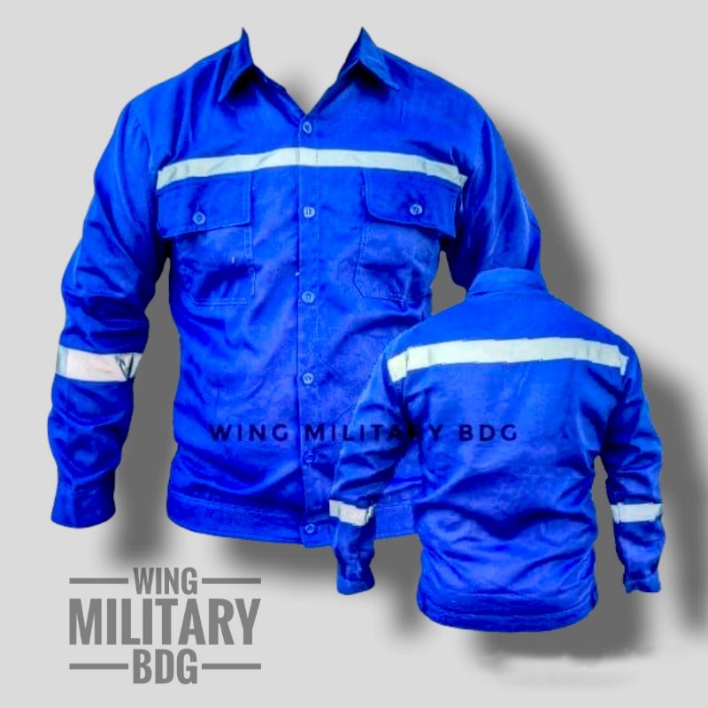 Wearpack Katelpak Safety Skotlet Atasan Kemeja Kerja Atasan Katelpak