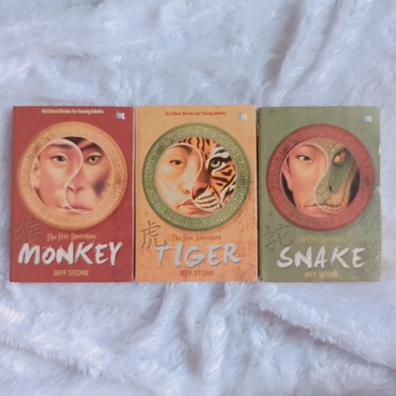 Jeff Stone - Monkey + Tiger + Snake (Five Ancestor #1 #2 #3)