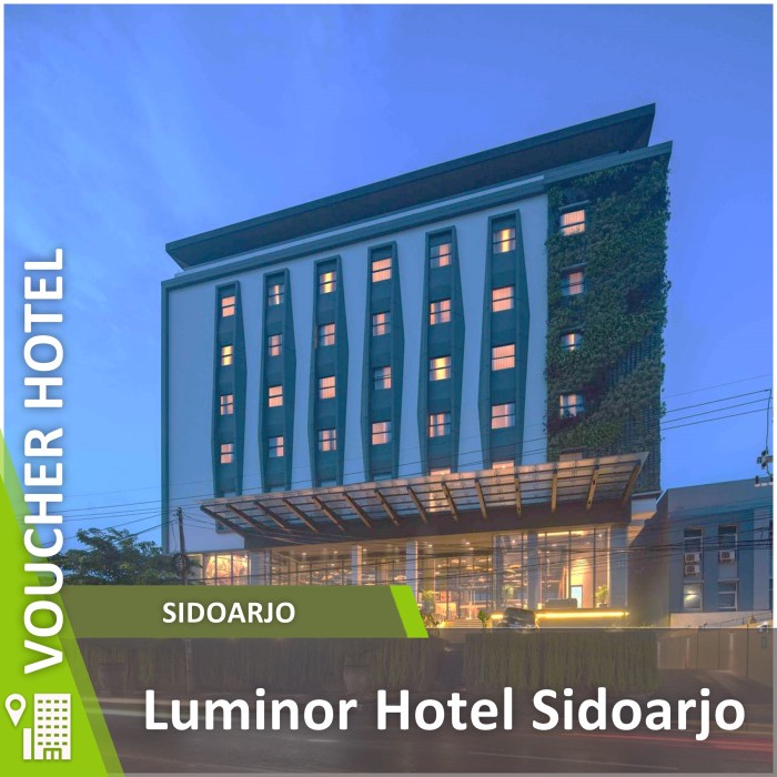 Voucher Hotel Luminor Sidoarjo Indonesia