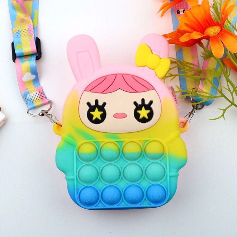 TAS POPIT / TASLUCU / TAS JELLY / TAS POP IT ANAK/ TAS ANAK/ TAS CANTIK / TAS LUVU