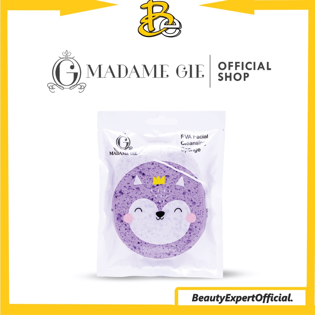 ⭐️ Beauty Expert ⭐️ Madame Gie PVA Facial Cleansing Sponge Oval - Spons Pembersih Wajah