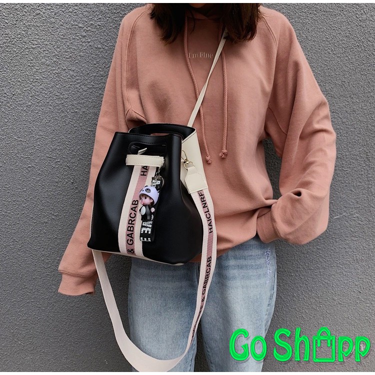 Tas Wanita Import Premium High Quality - Tas Bucket Kulit Import Fashion Korea Terbaru [T03]