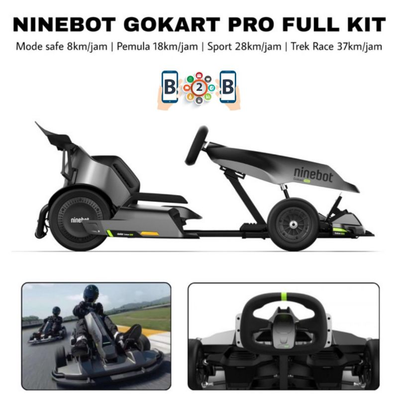 NINEBOT GOKART PRO FULL KIT by SEGWAY - N2C432