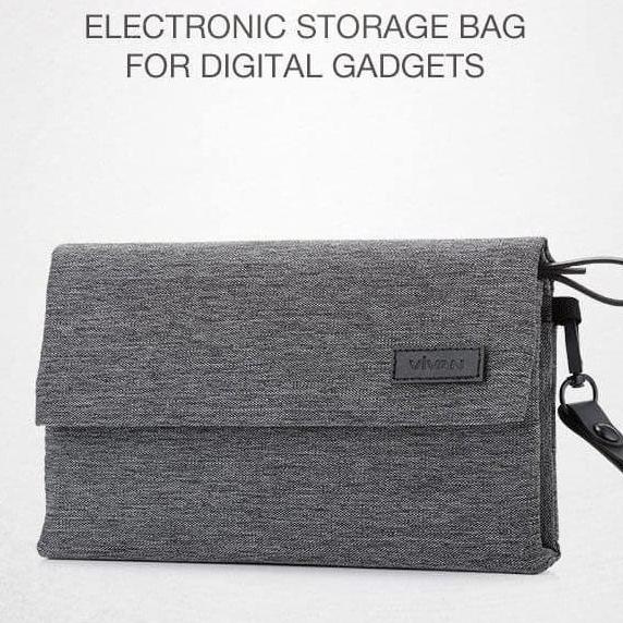 Star Tas Organizer Gadget Travel Bag Bahan Nilon Multifunction Gadget Bag Diskon