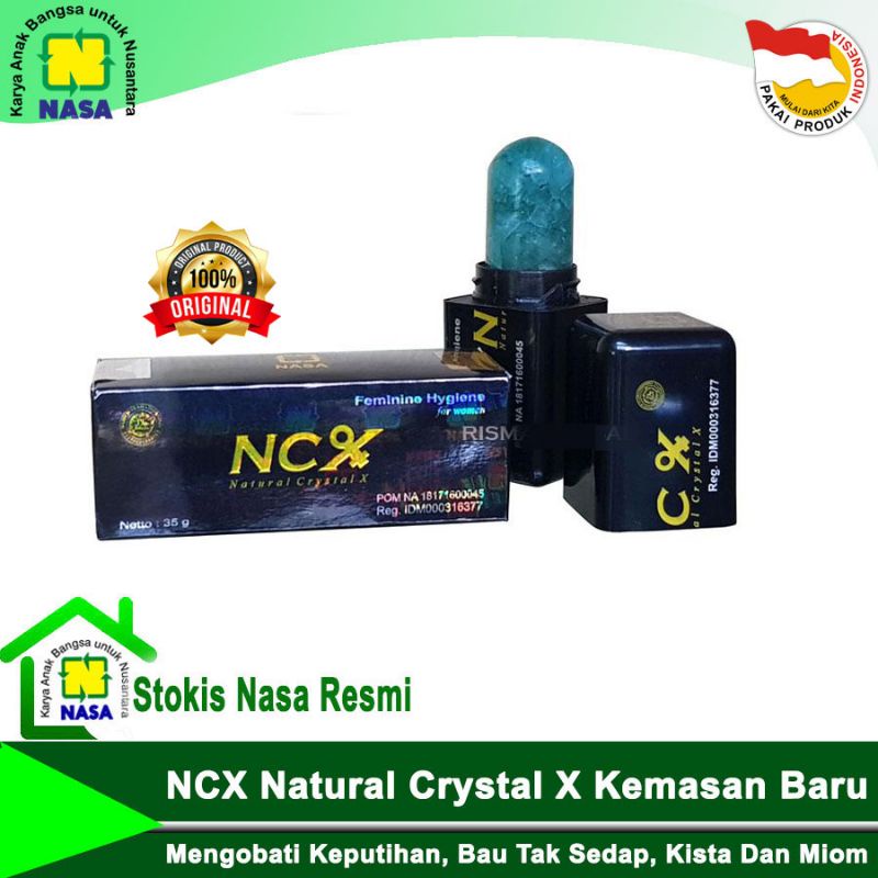 CRYSTAL X NASA ORIGINAL NCX ASLI NASA CRYSTAL X ORI