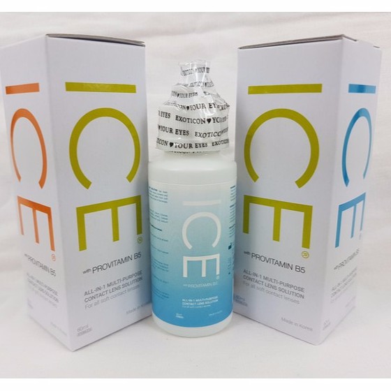 Cairan Pembersih Softlens ICE 60ml With PROVITAMIN B5-1