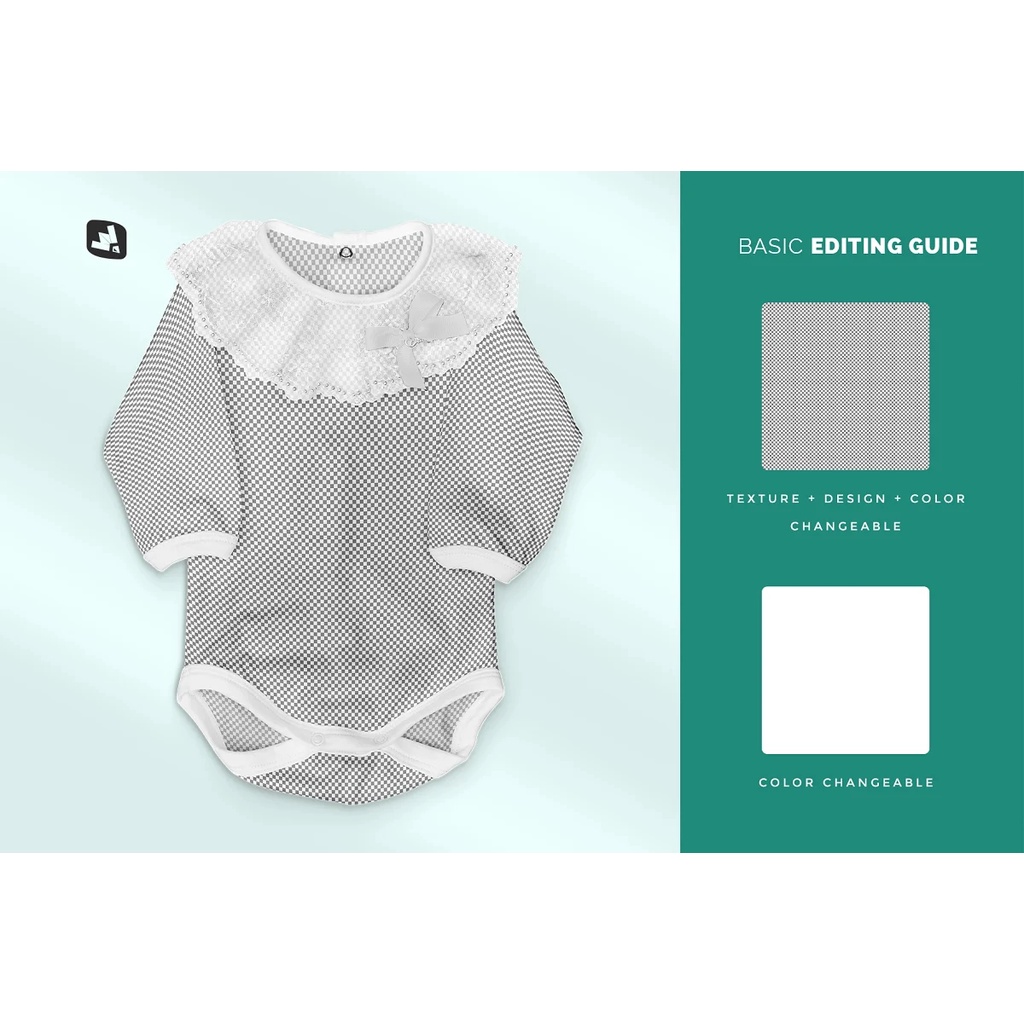 Baby Girl S Onesie Mockup