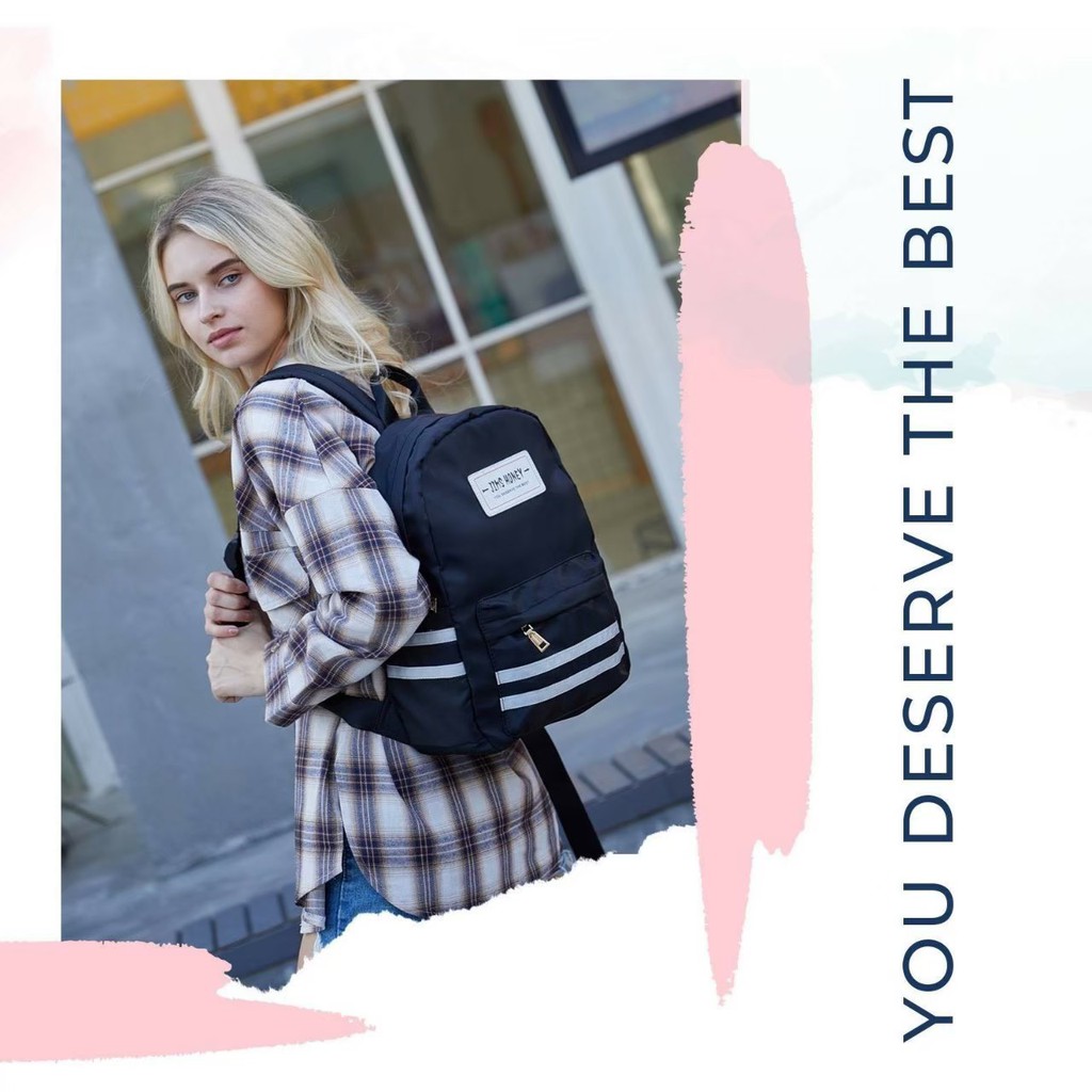 Tas Wanita Backpack CHIKA Jims Honey ORI TAS ANAK TAS FASHION