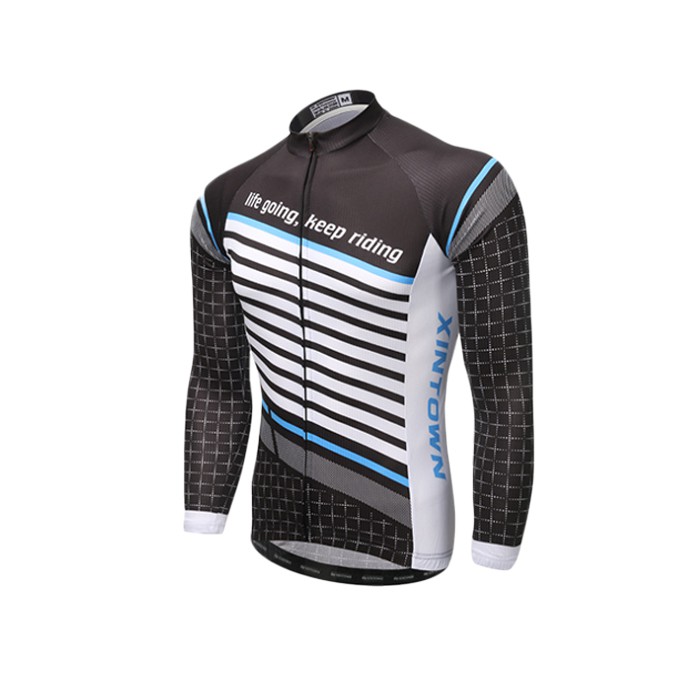 CUCI GUDANG BAJU JERSEY SEPEDA PANJANG COUPLE PRIA WANITA / XINTOWN NIGHTMOON