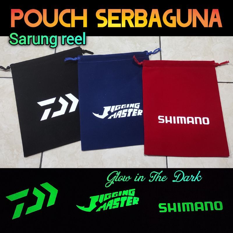 Sarung Kantong Tas Reel Spinning Overhead Pouch