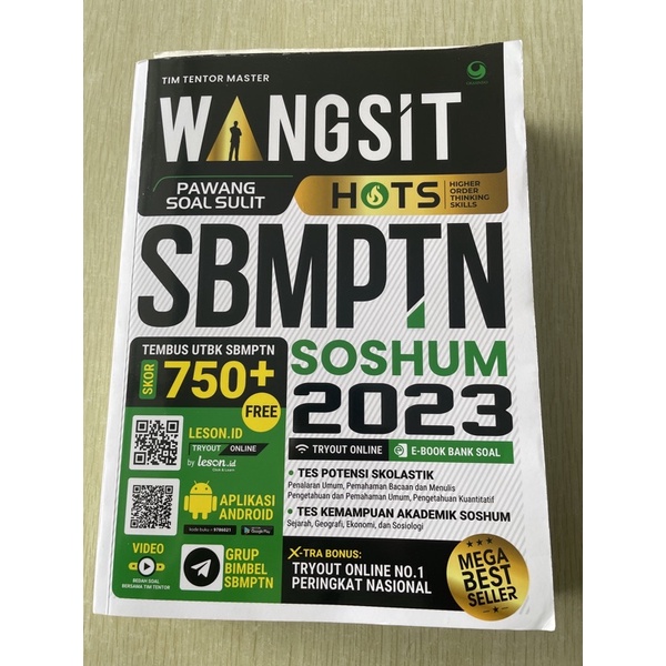 Buku WANGSIT TPS & TPA 2023 (PRELOVED)