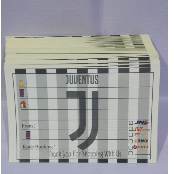 

stiker pengiriman online / stiker pengiriman harga terjangkau / stiker pengiriman motif juventus