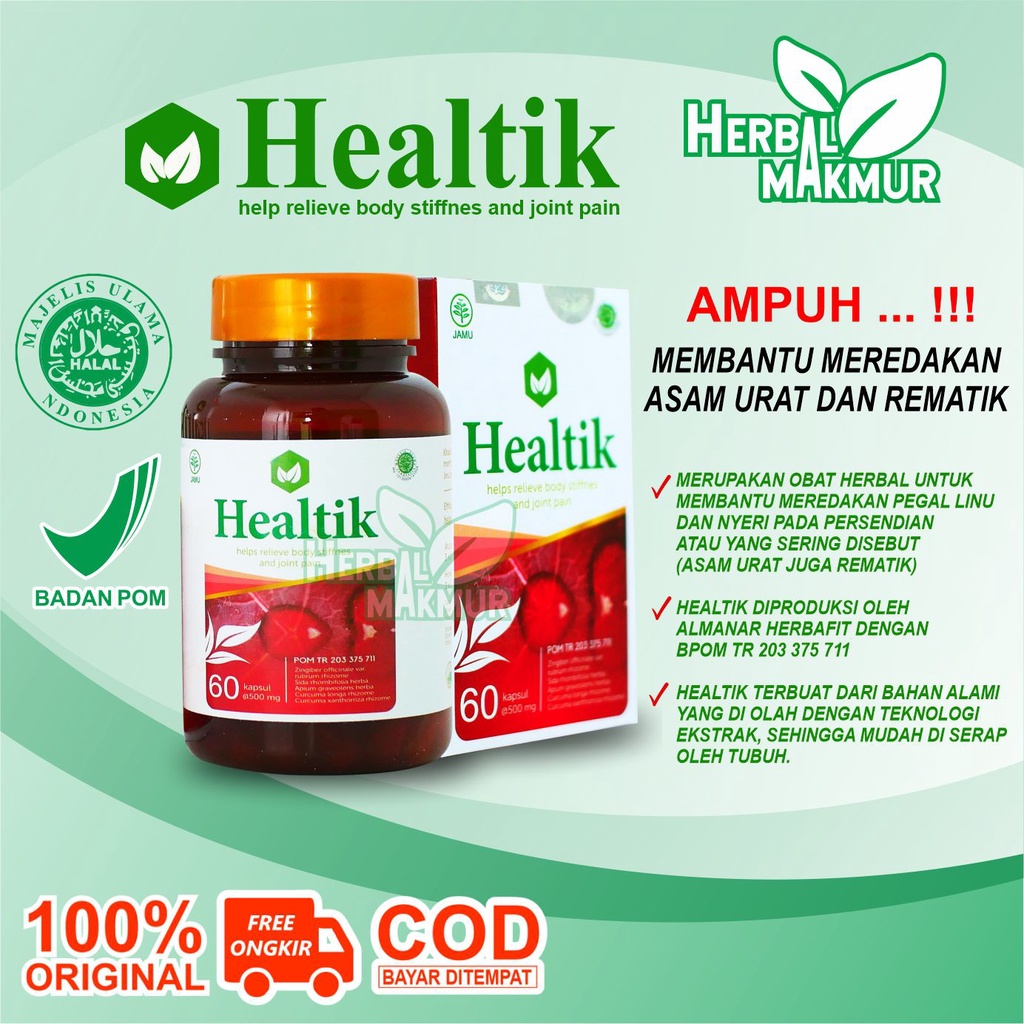 Healtik / Obat Healtik / Herbal Rematik