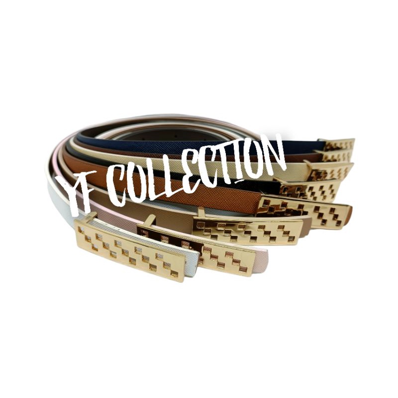 IKAT PINGGANG /GESPER/BELT DRESS WANITA KULIT PU COREA