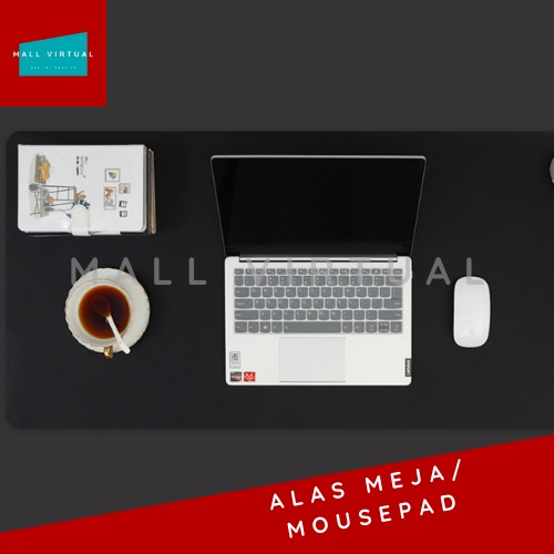 Alas Meja Laptop Mousepad Cangkir Anti Slip / Alas Komputer Lebar Anti Air Tumpah
