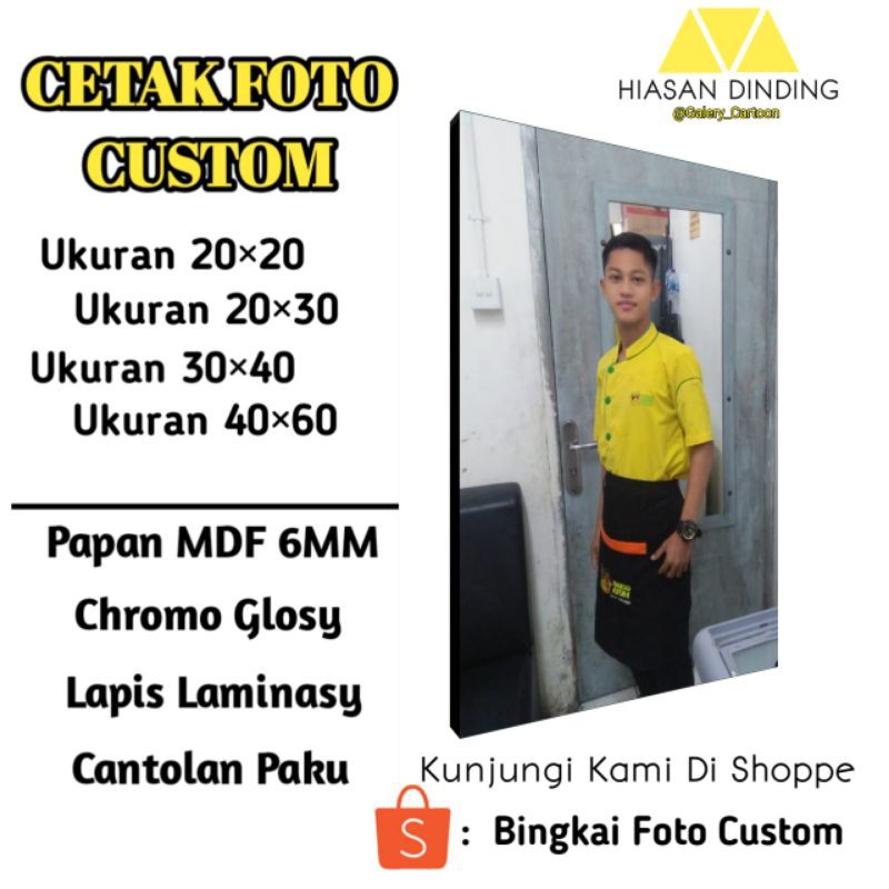 CETAK FOTO KAYU