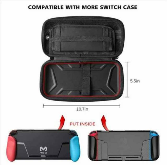 MEO Dompet Airfoam Storage Box Nintendo Switch