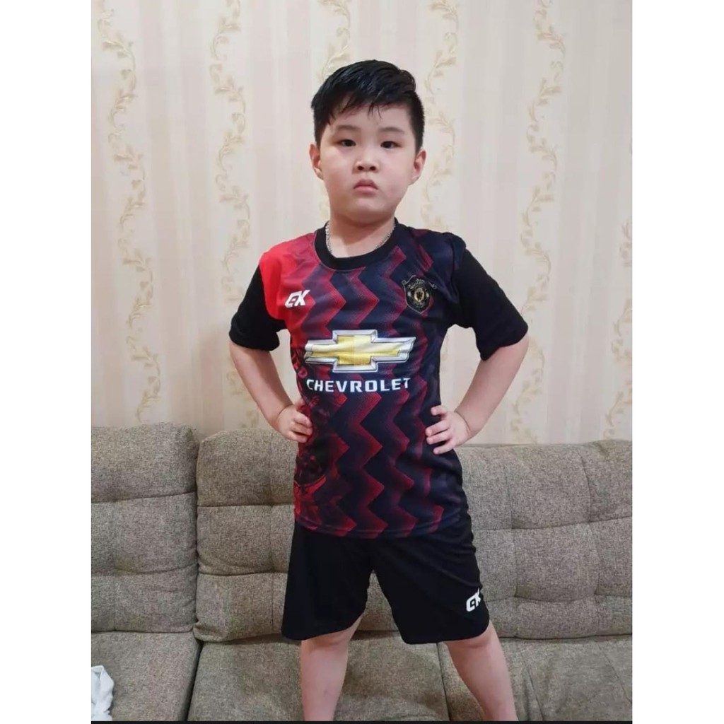 sevenli jersey /SETELAN BAJU BOLA ANAK SETELAN KAOS BOLA ANAK SML/MU