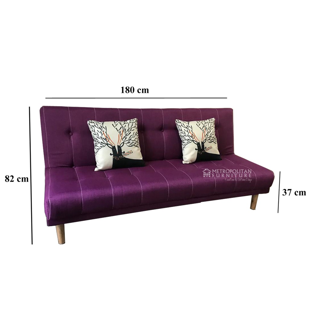 Sofa Bed Minimalis Sofabed VENUS / Sofa Tamu Scandinavian 2 seater