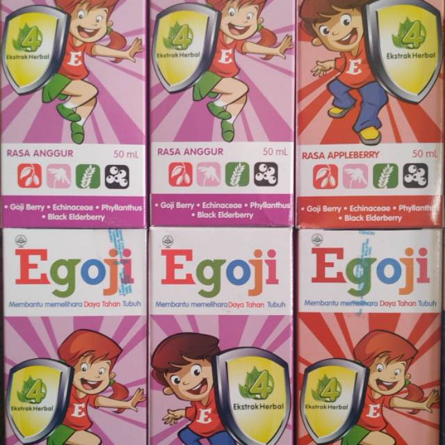 

Egoji sirup 50 ml rasa anggur dan apelberry