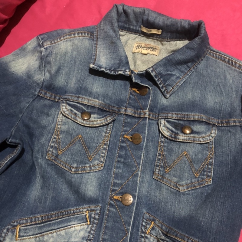 jaket jeans wrangler