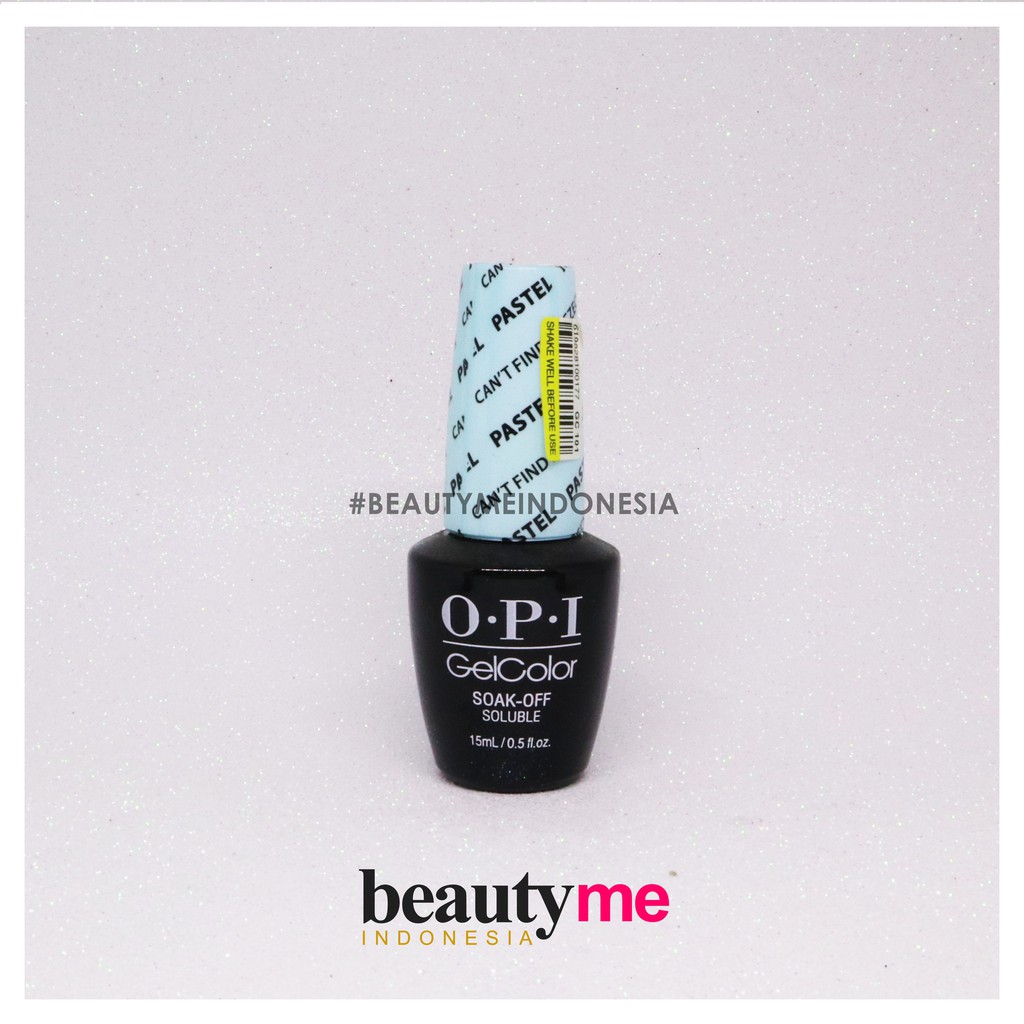 

OPI GEL COLOR 101 Pastel - Can't Find My Czechbook