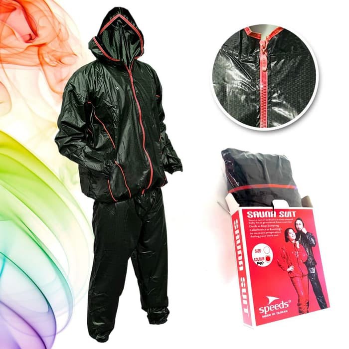 Baju Sauna Suit Speeds Jas Celana Keringat Olahraga Tebal Panas 036-2