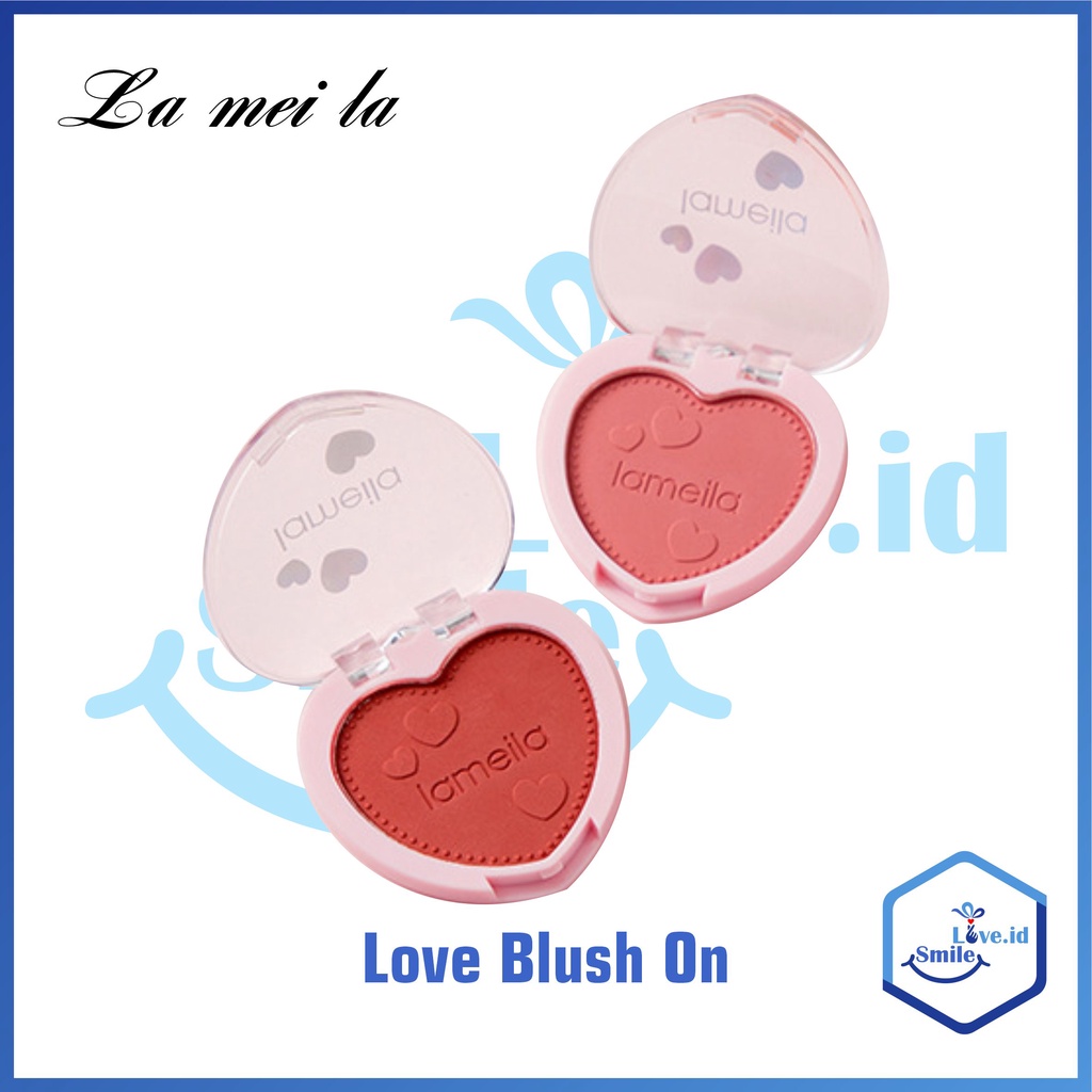 LAMEILA Love Natural Orange Rouge Blush 4 Color Blush On L37