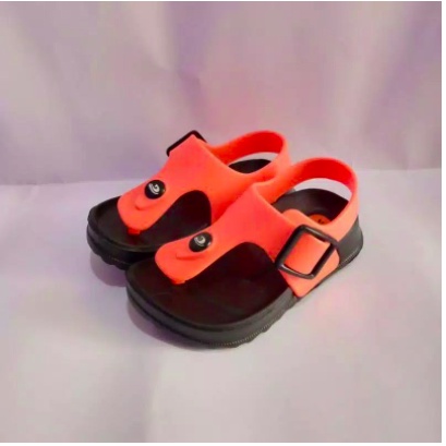 DX-213D-GN Sandal Karet Jepit Anak Tali Belakang Merek Dulux Size 24-29